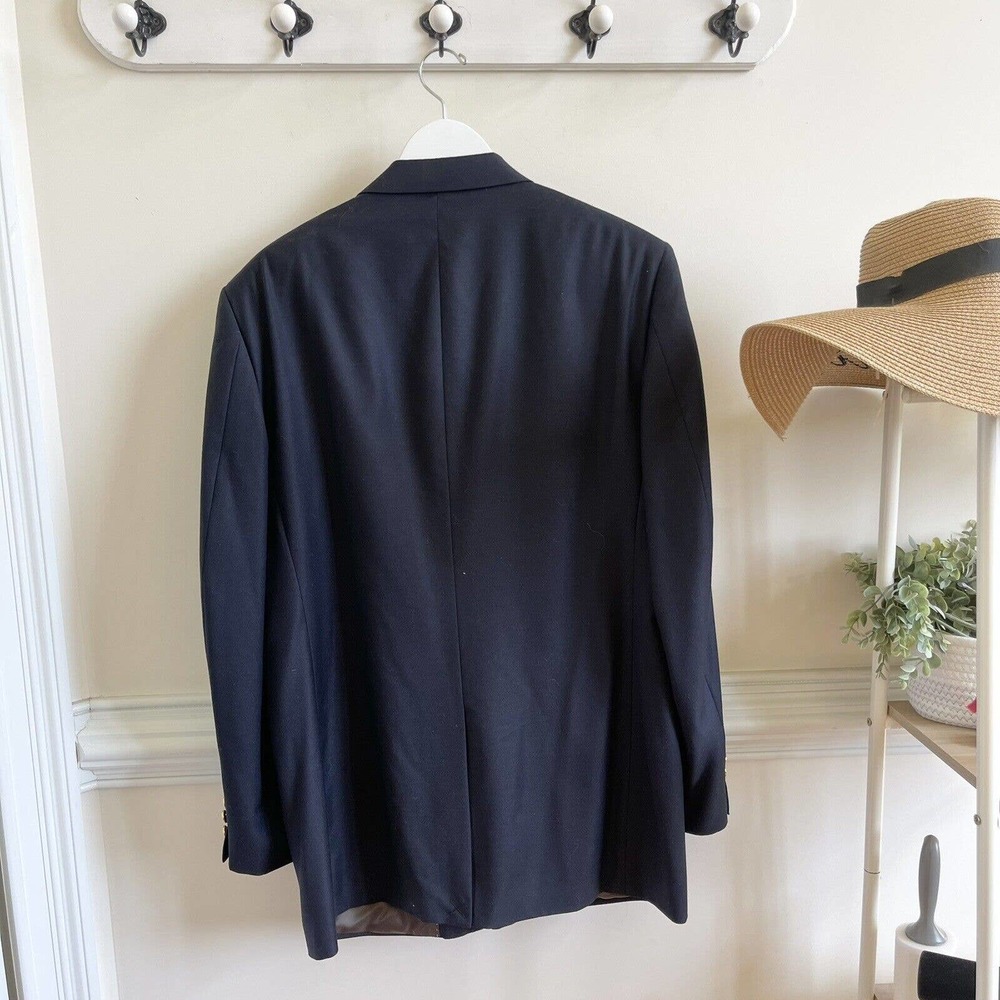 Lyle & scott navy gold button blazer 44 - Picture 3 of 5